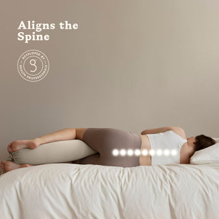 Pregnancy Pillow - Seashell Beige