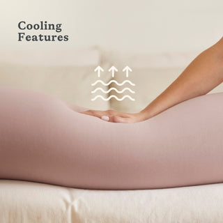 Pregnancy Pillow - Dusty Pink