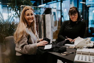 bbhugme founders designing a pregnancy pillow