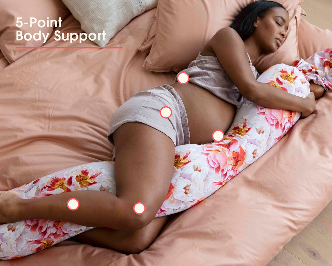bbhugme Blushing Roses Pregnancy Pillow