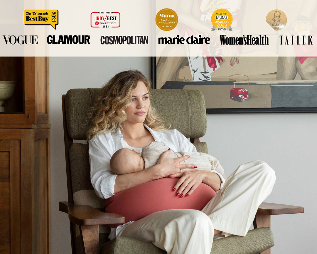 bbhugme Nursing Breastfeeding Pillow Award-Winning Cedar UK