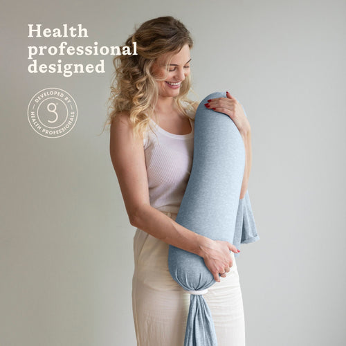 Nursing Pillow - Blue Melange