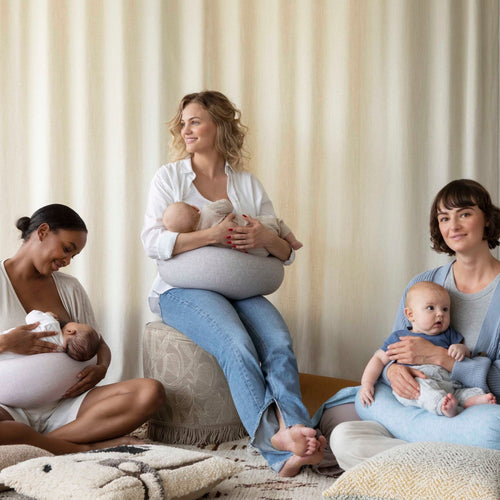 Nursing Pillow - Grey Melange