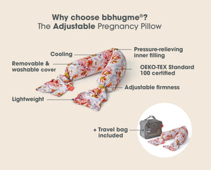 Pregnancy Pillow - Blushing Roses