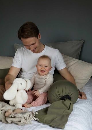 Dad with a baby